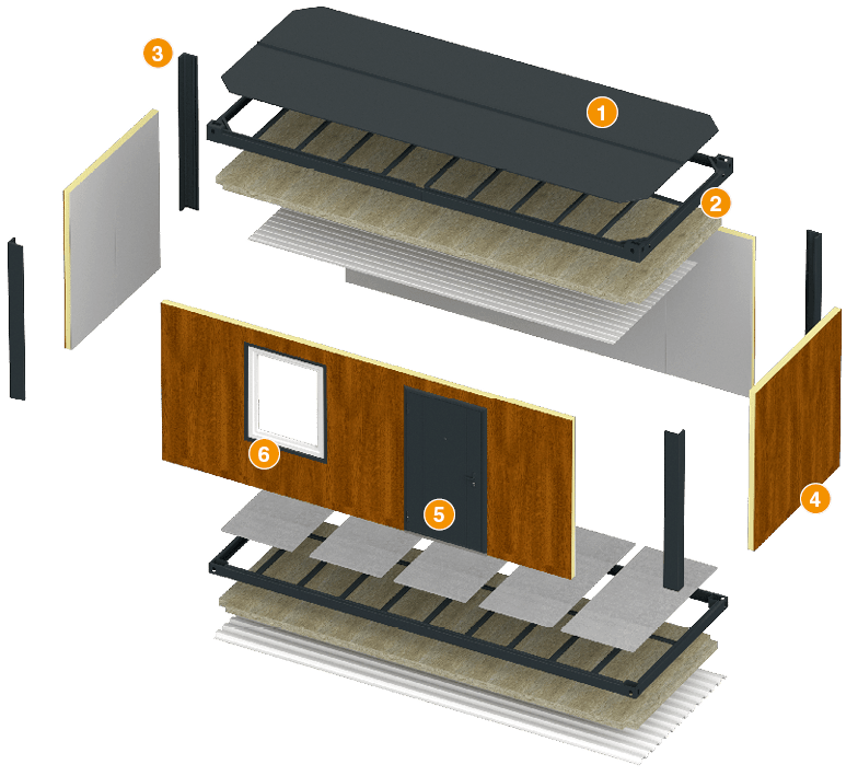 Хозяйственный блок (бытовка) EFFECT HOUSEHOLD 15 7