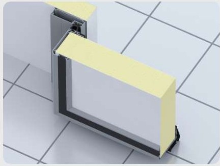 Холодильные распашные двери IsoDoor IDH1 для морозильных камер 4 Холодильные распашные двери IsoDoor IDH1 для морозильных камер 4