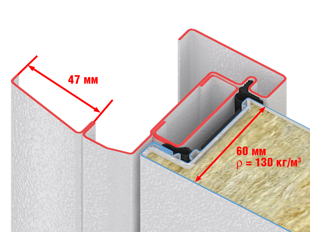 Противопожарные двери одностворчатые 9