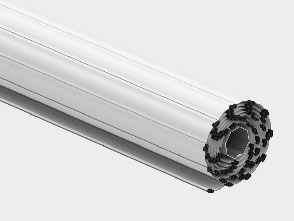 Рольставни взломостойкие на окна из экструдированного роллетного профиля RHE45M 13 Рольставни взломостойкие на окна из экструдированного роллетного профиля RHE45M 13