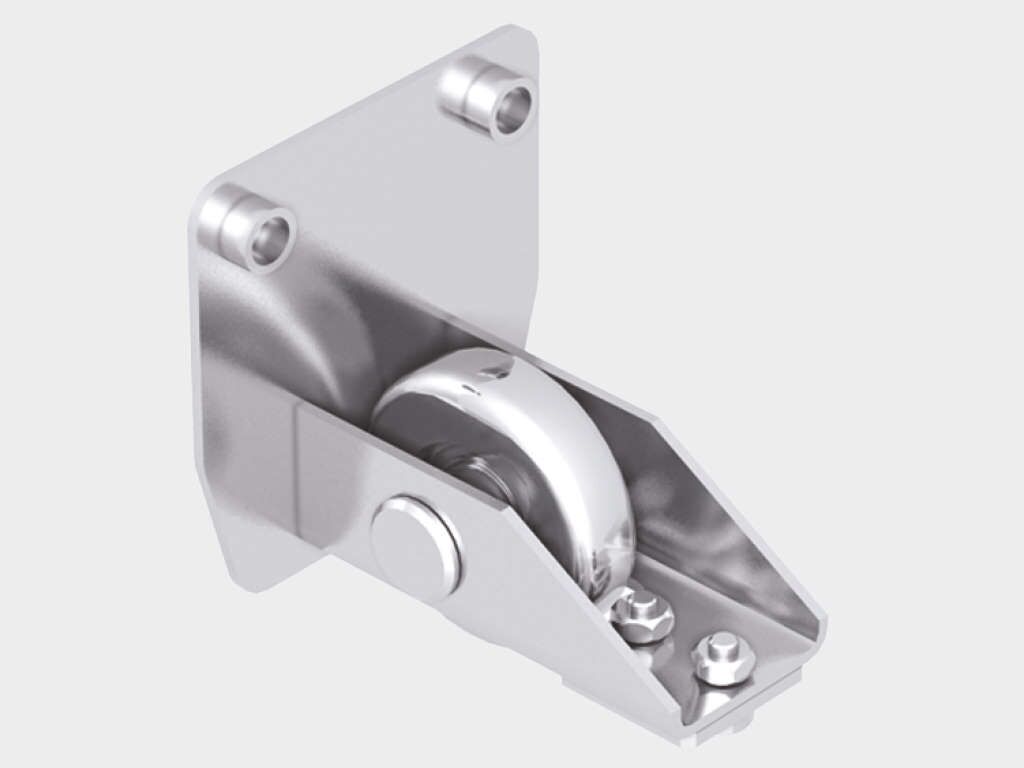 Откатные ворота из сендвич-панелей 36