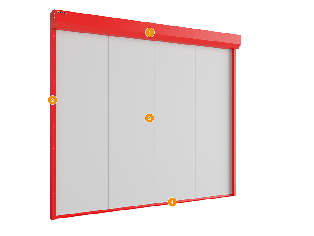 Шторы противодымные с пределом огнестойкости E60 и E120 18 Шторы противодымные с пределом огнестойкости E60 и E120 15