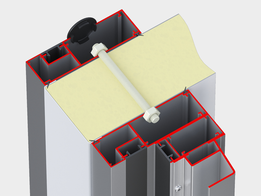 Подъемная вертикальная дверь для охлаждаемых помещений серии IDV 15
