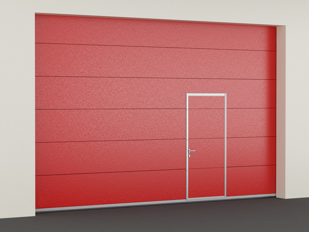 Секционные противопожарные ворота с классом огнестойкости EI60 9