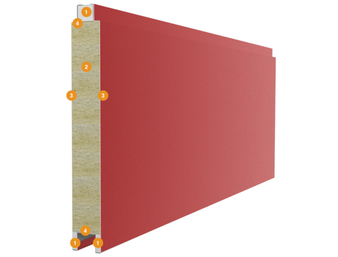 Распашные противопожарные ворота с классом огнестойкости EI90, EI120 7