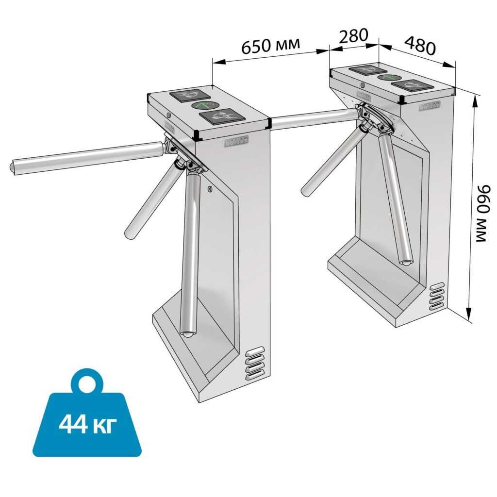 Турникет-трипод БЛОКПОСТ TPД 600 4 Турникет-трипод БЛОКПОСТ TPД 600 4