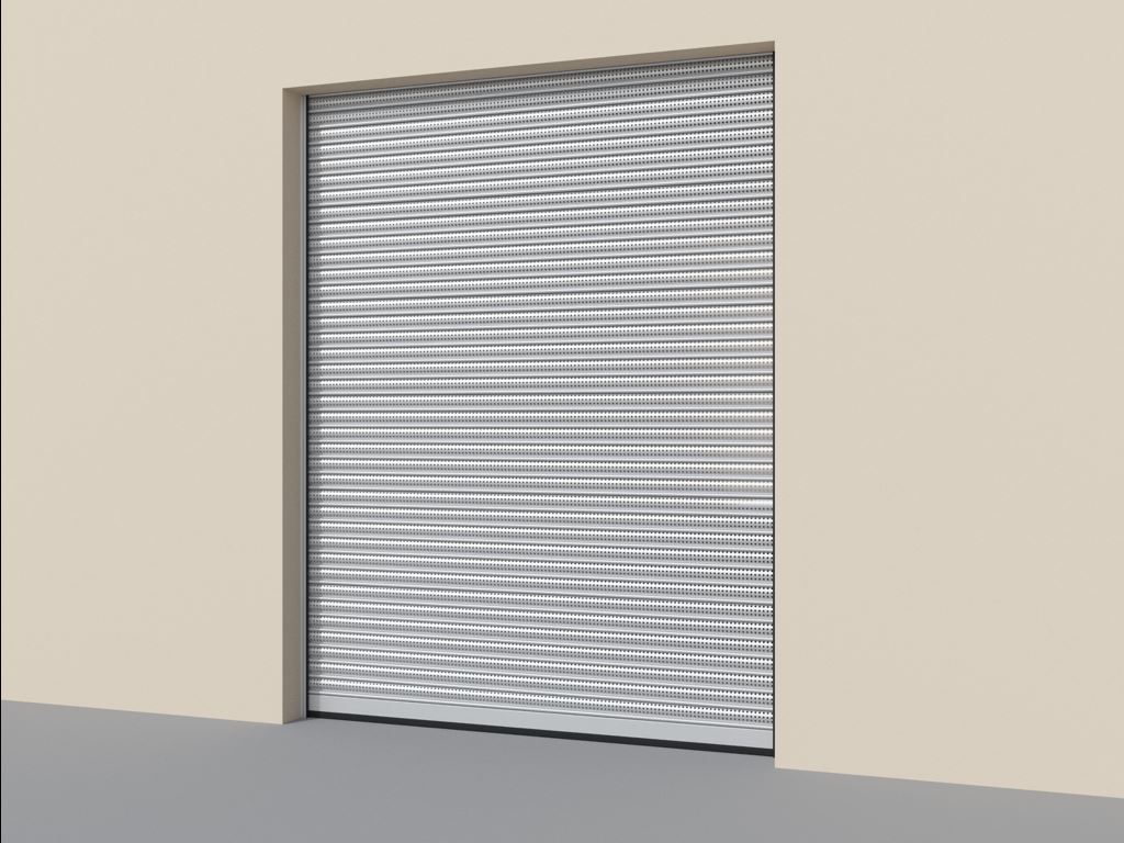 Ворота рулонные стальные с навальным приводом 6 Ворота рулонные стальные с навальным приводом 6