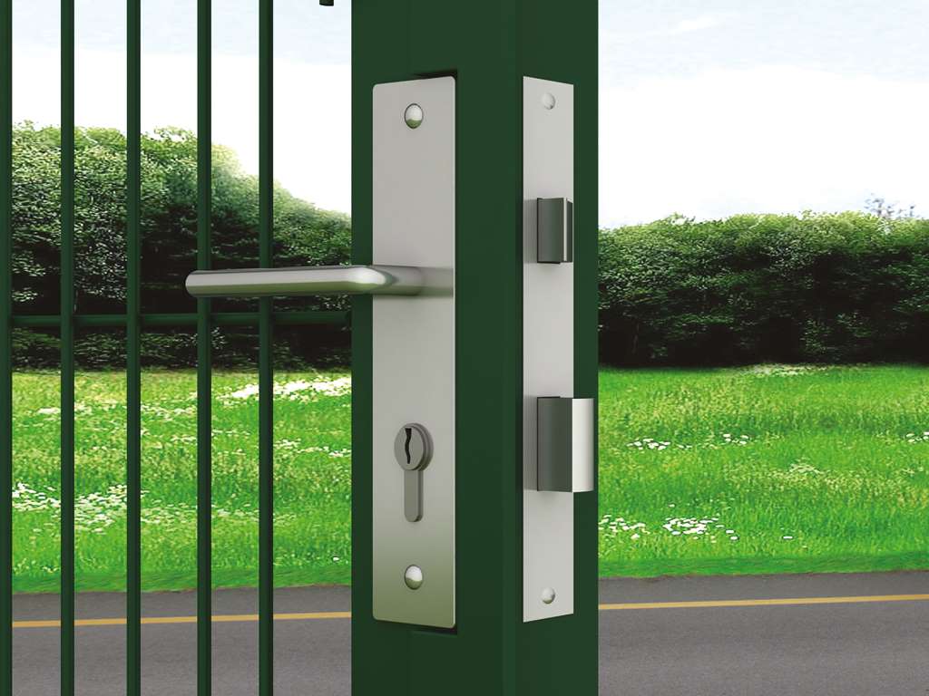 Калитка со стальной рамой и заполнением сварной сеткой 16