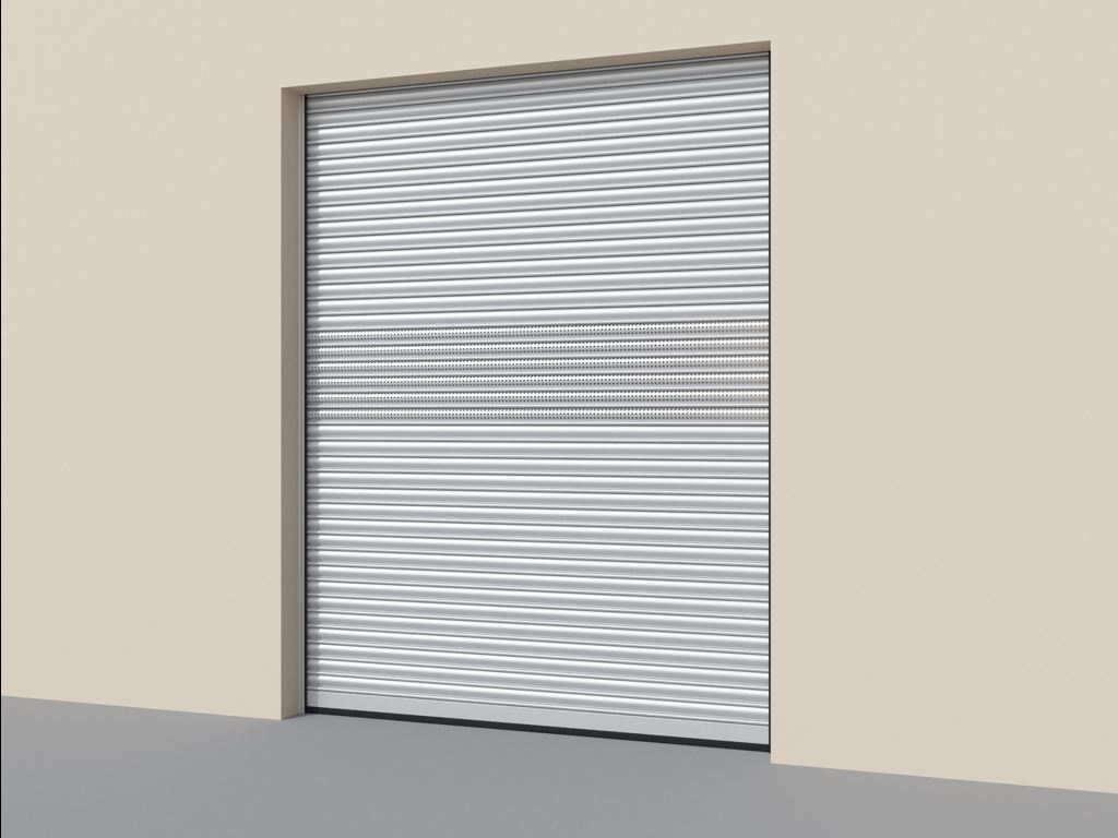 Ворота рулонные стальные с навальным приводом 7 Ворота рулонные стальные с навальным приводом 7