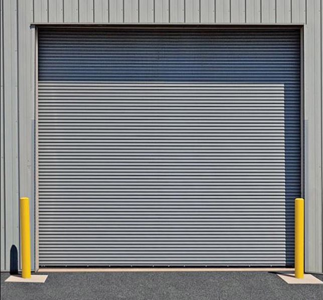 Ворота рулонные стальные с внутривальным приводом 10