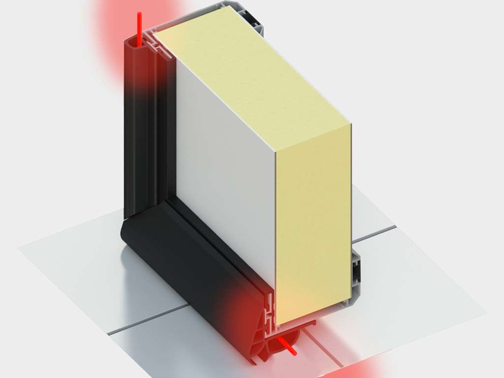 Холодильные распашные двери IsoDoor IDH1 для морозильных камер 28 Холодильные распашные двери IsoDoor IDH1 для морозильных камер 28