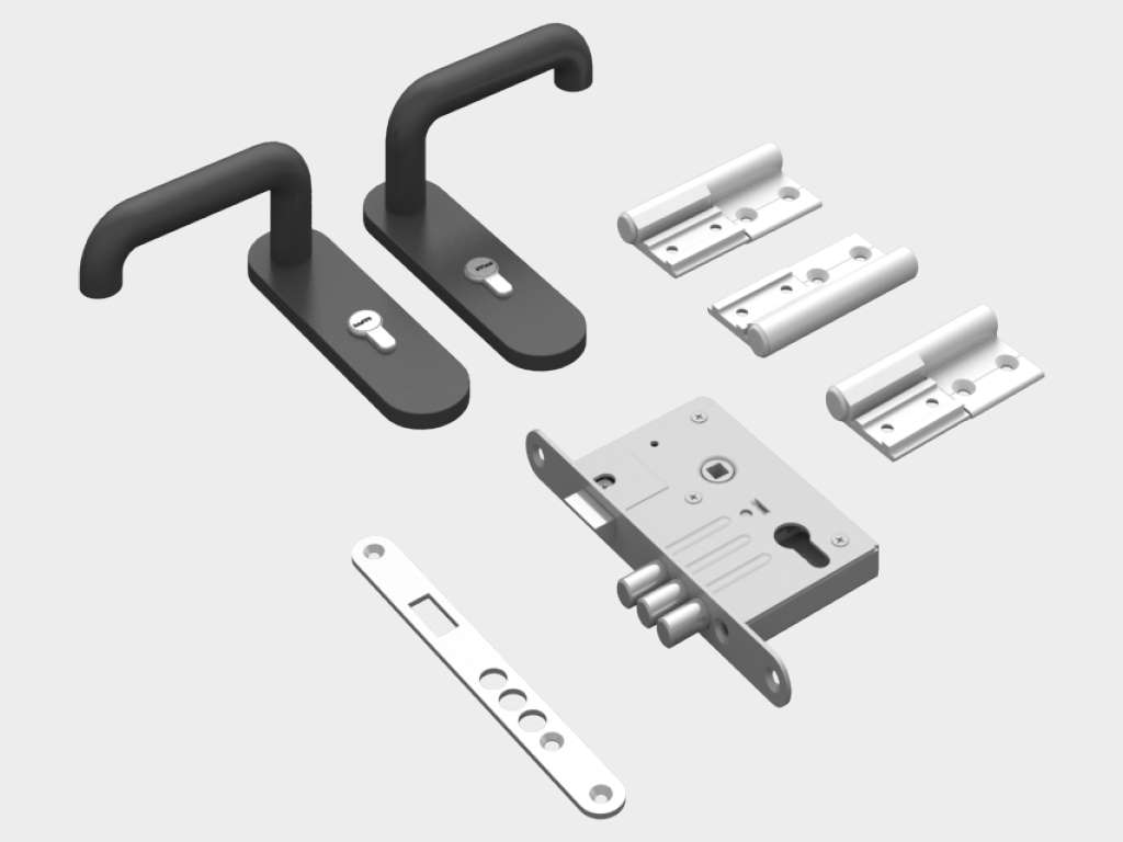 Холодильные одностворчатые двери для морозильных камер 16