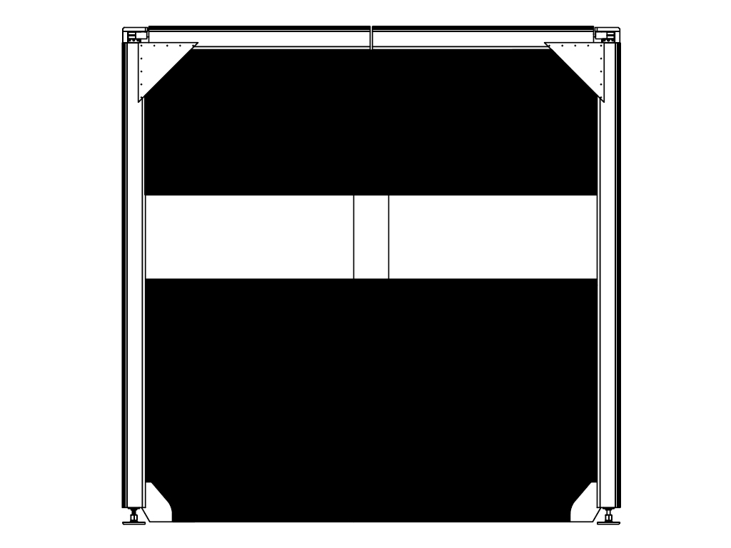 Маятниковые пленочные двери серия SSD 5