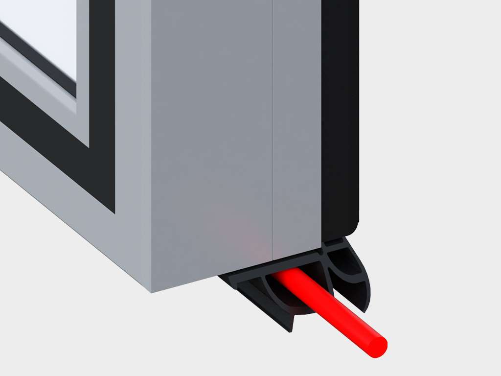 Холодильные распашные двери IsoDoor IDH1 для морозильных камер 25 Холодильные распашные двери IsoDoor IDH1 для морозильных камер 25