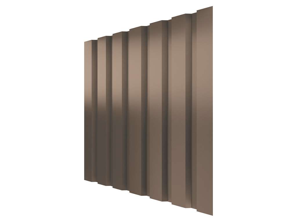 Калитка в алюминиевой раме с заполнением профлистом PSD-P 7