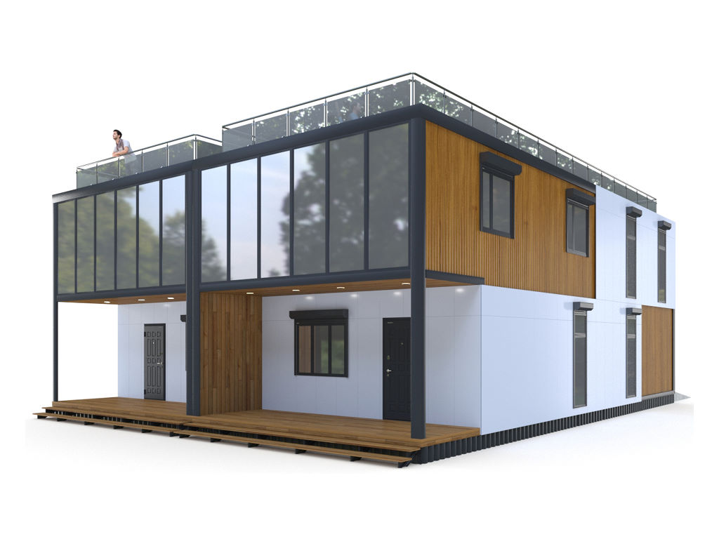 Таунхаусы DoorHan PREFAB HOUSE 8