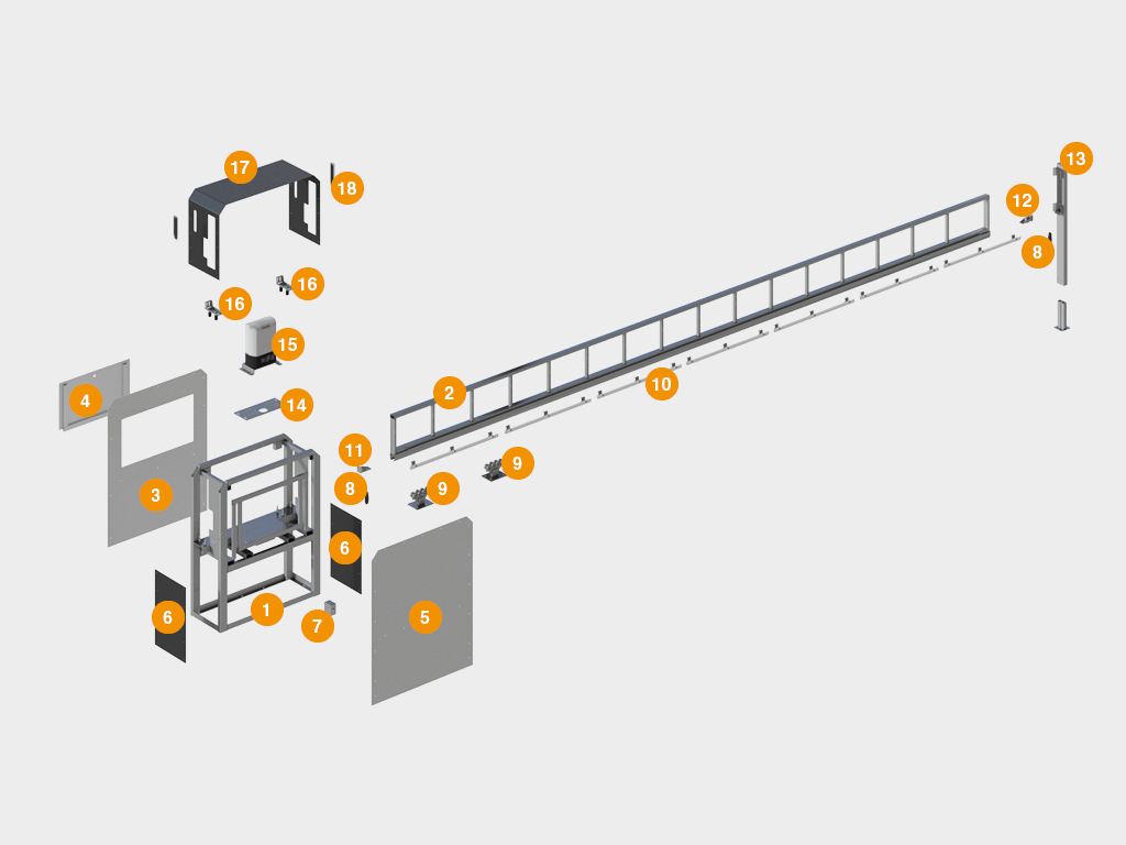 Шлагбаум антивандальный Barrier Protector 1 Шлагбаум антивандальный Barrier Protector 1