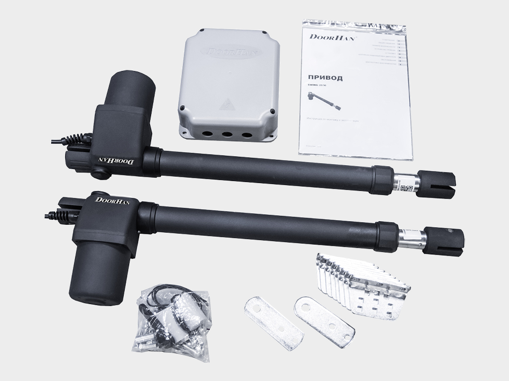 Комплект автоматики для распашных ворот SWING-4000 до 800 кг + 2 пульта 17