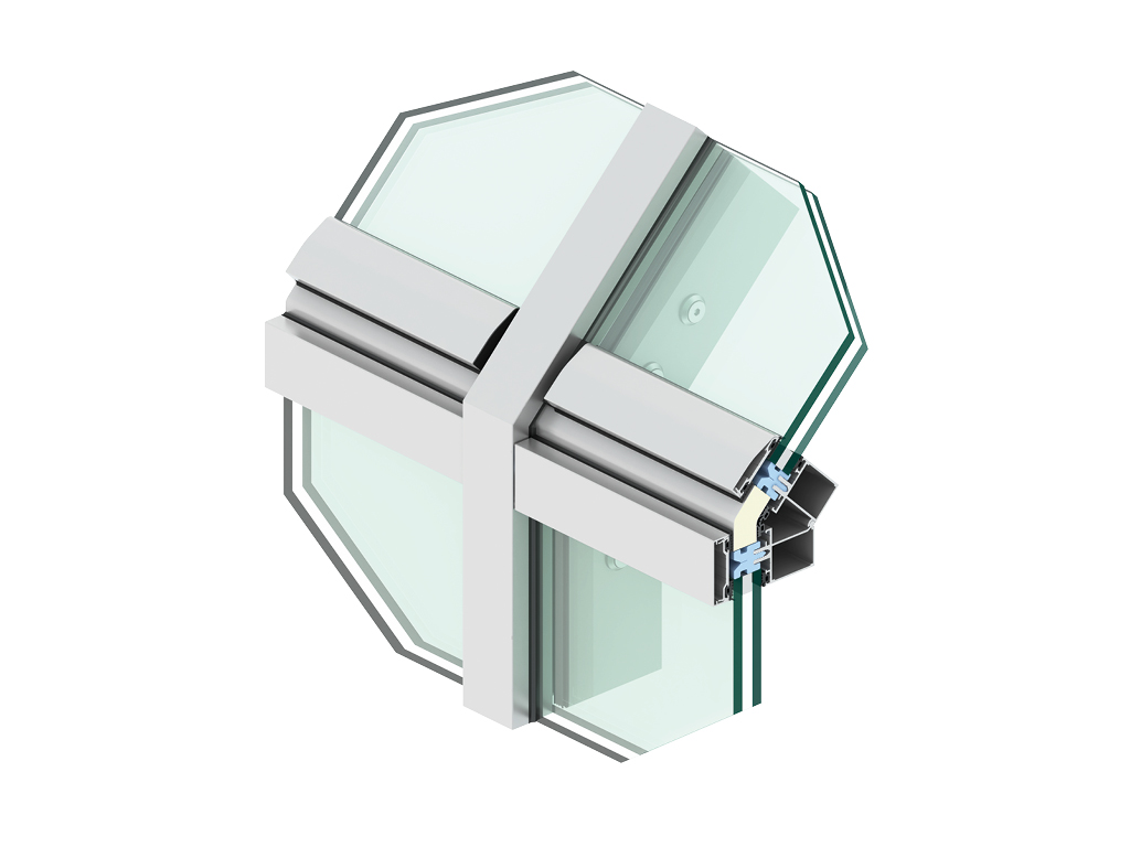 Фасадная стоечно-ригельная система 7