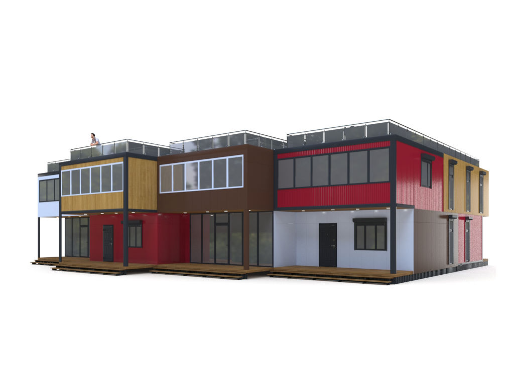 Таунхаусы DoorHan PREFAB HOUSE 15