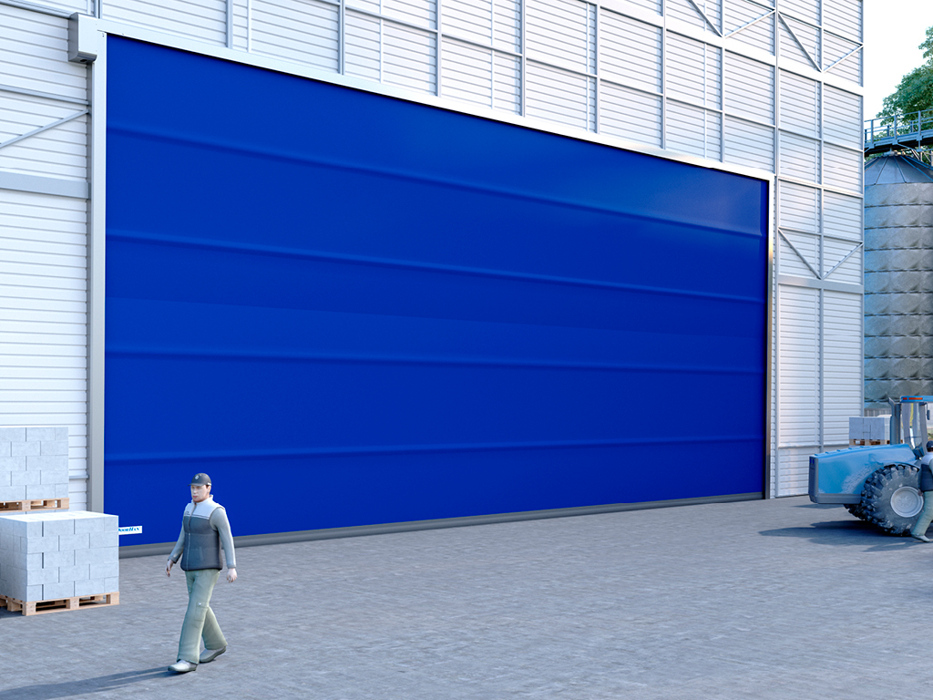 Скоростные складывающиеся ворота SpeedFold SDFS 2