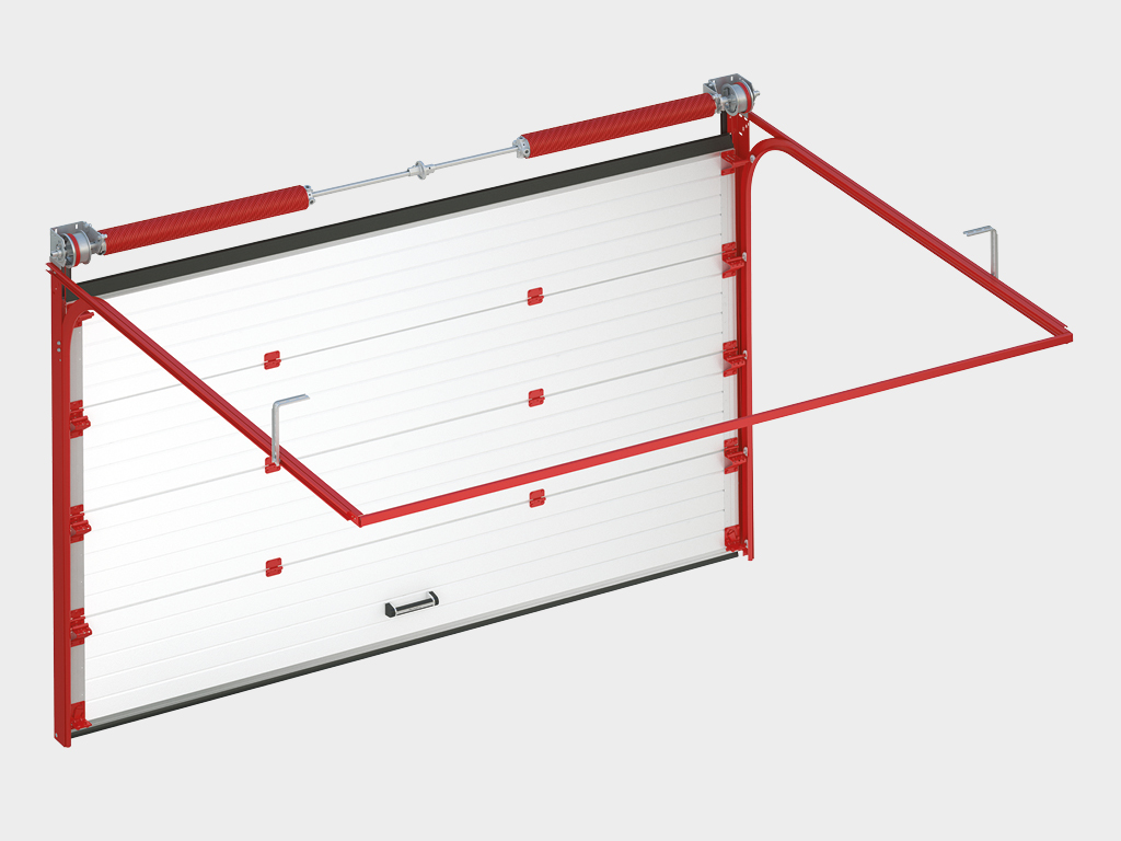 Промышленные секционные ворота ISD01 36
