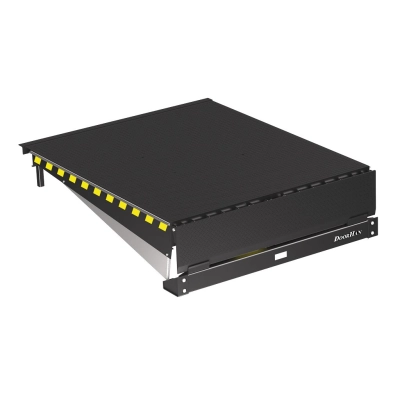 Платформа уравнительная консольного типа с поворотной аппарелью