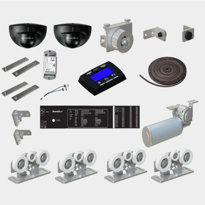 Комплект привода для раздвижных дверей на две створки AD-SP