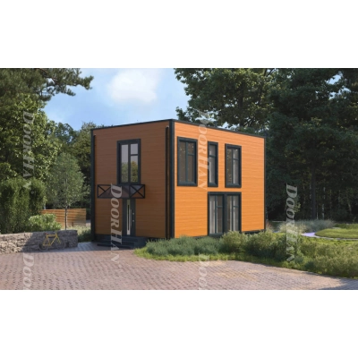 Модульный дом EFFECT LIGHT 118 WIDE WINDOWS